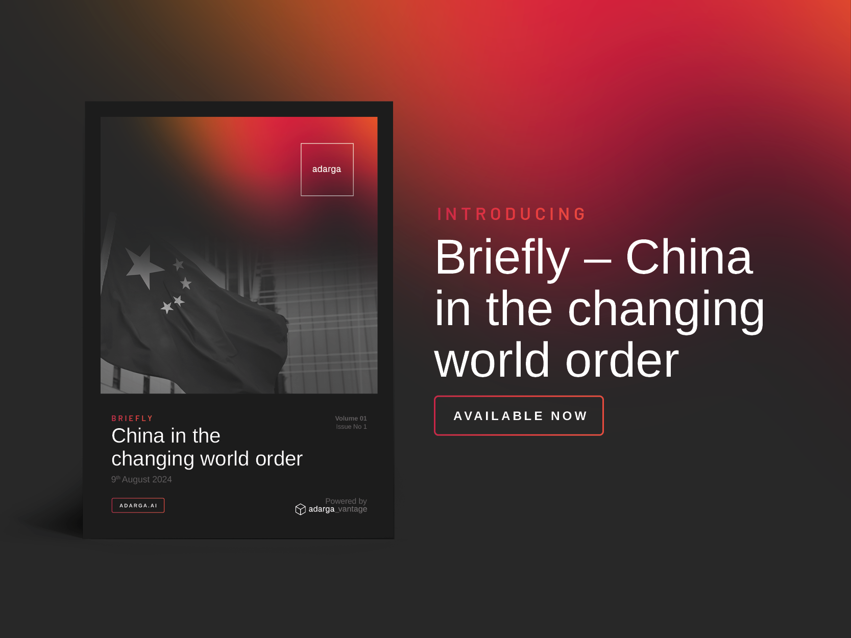 Adarga launches new China-focused report series