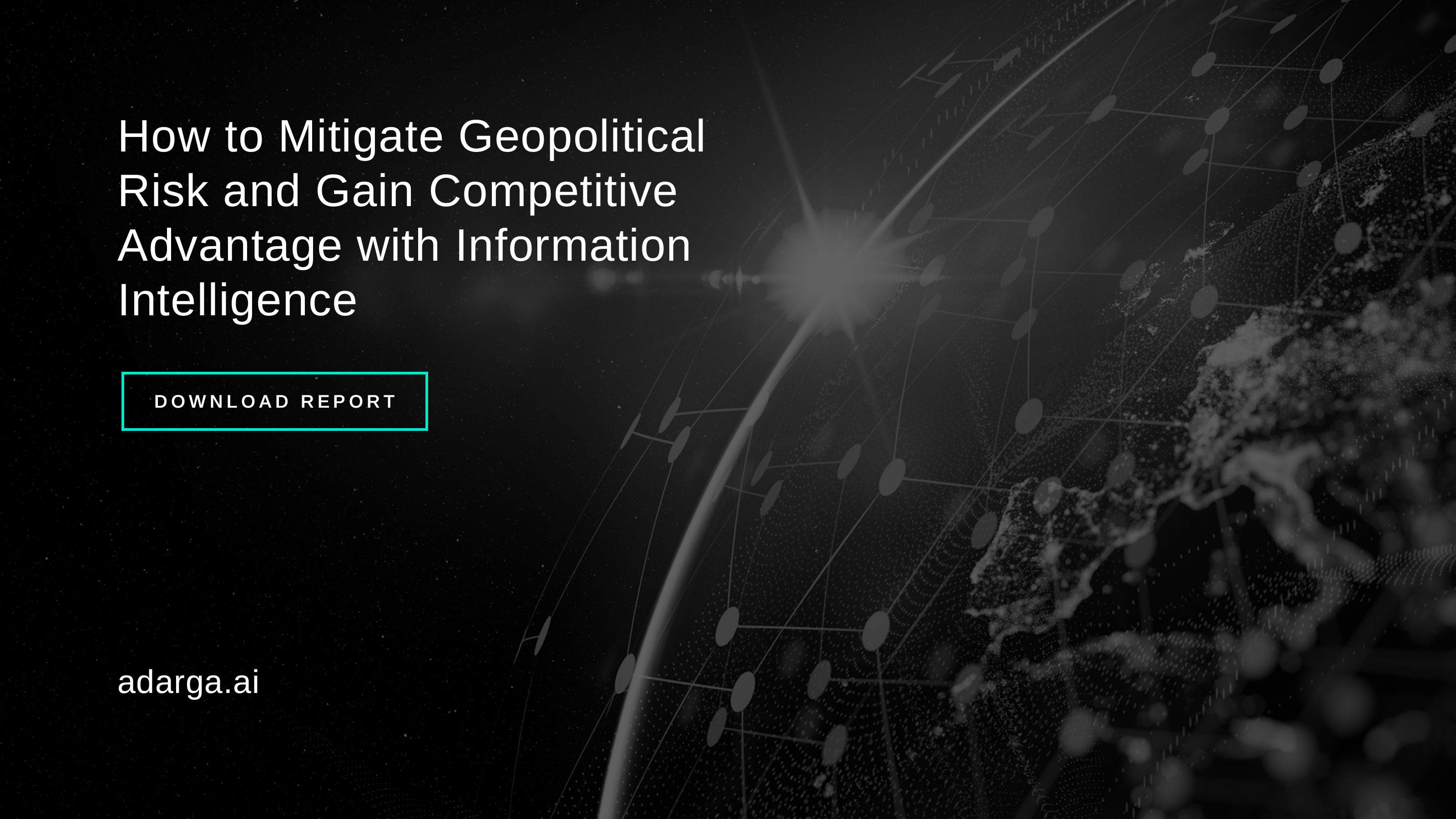 Report: How to Mitigate Geopolitical Risk and Gain Competitive ...